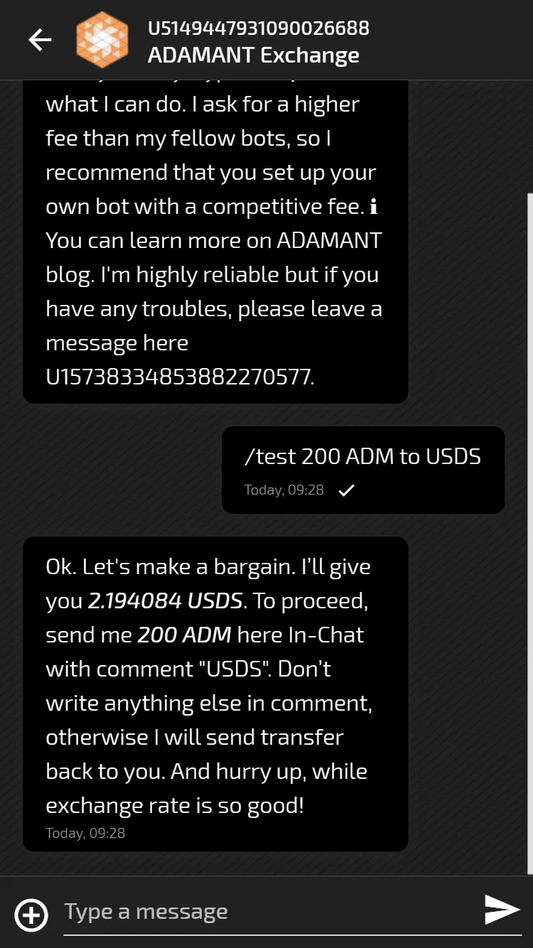 ADAMANT Messenger | Indus Appstore | Screenshot