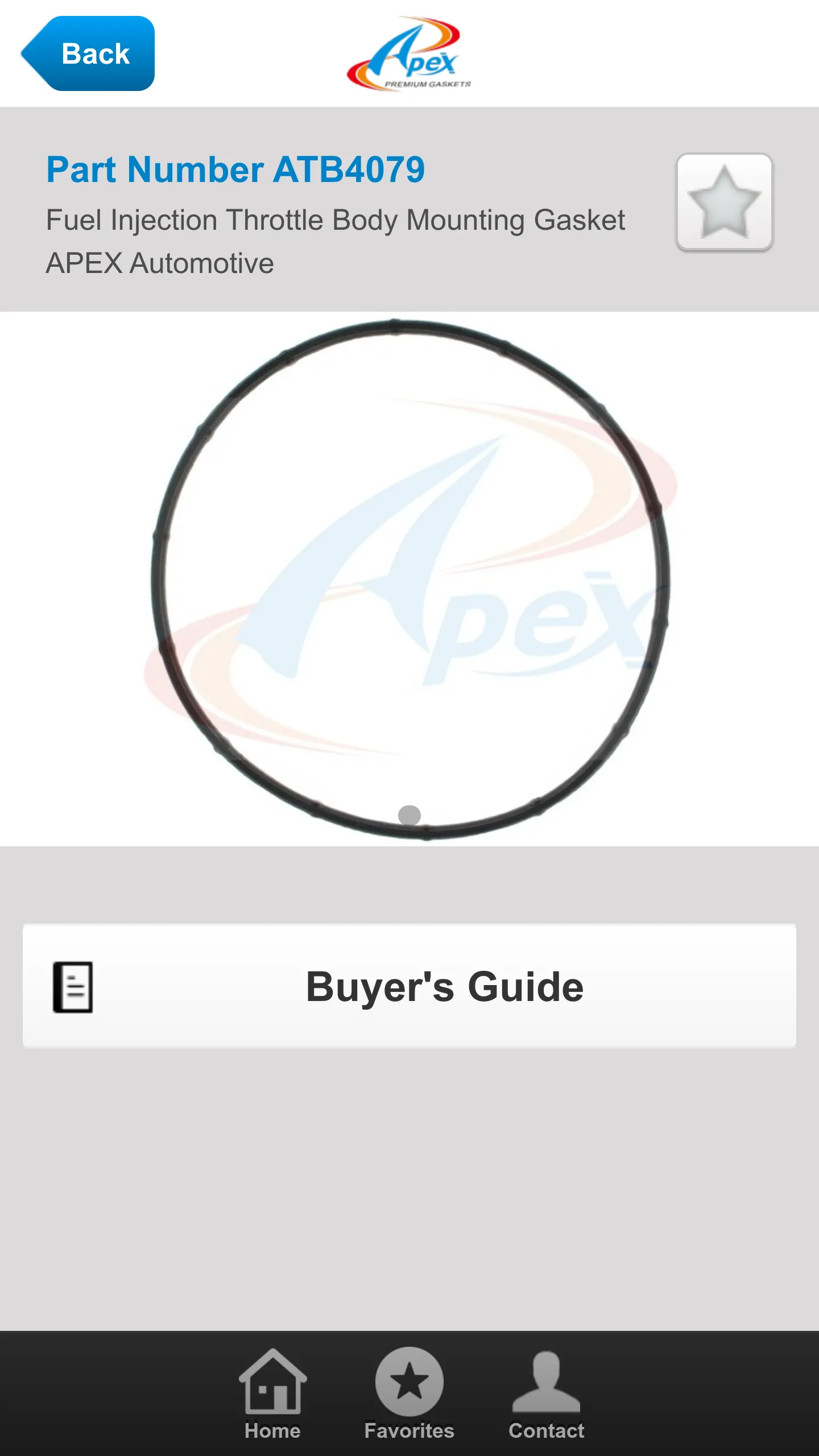 Apex Gasket Mobile Catalog | Indus Appstore | Screenshot