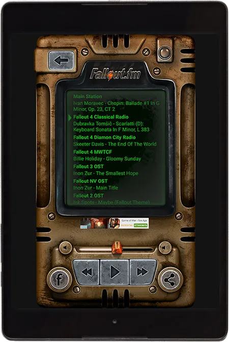 Fallout.FM Online Radio | Indus Appstore | Screenshot