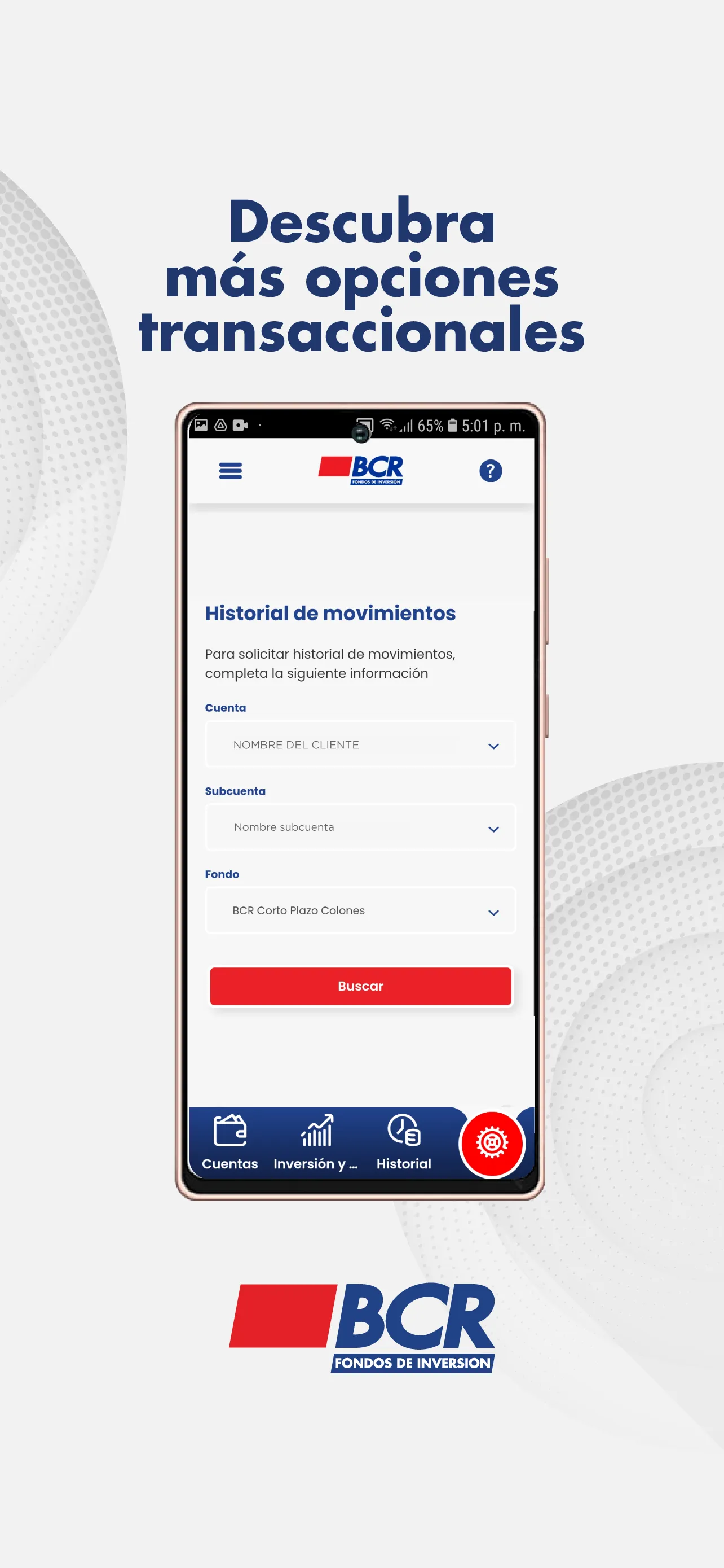 BCR Fondos | Indus Appstore | Screenshot