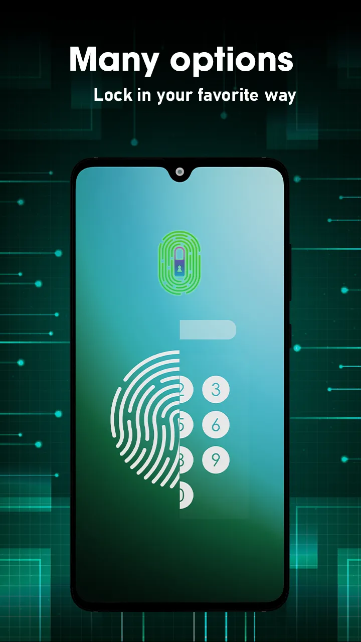 App Lock : Fingerprint & Pin | Indus Appstore | Screenshot