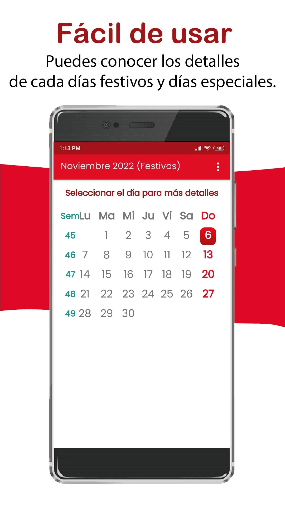 Calendario Rep Dominicana 2024 | Indus Appstore | Screenshot