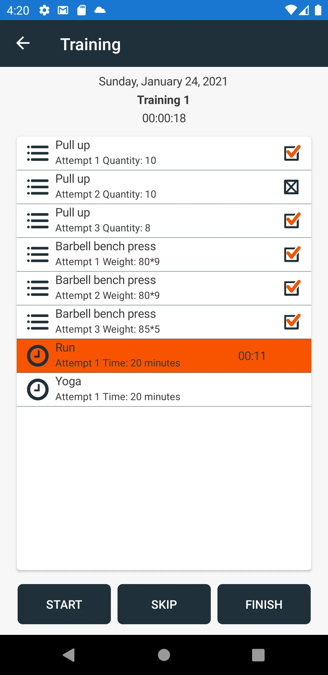 Workout planner: gym, fitness | Indus Appstore | Screenshot