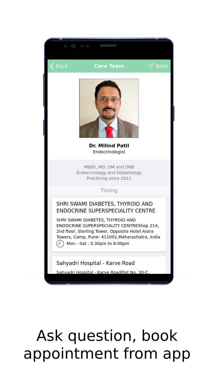 Shri Swami Diabetes, Thyroid a | Indus Appstore | Screenshot