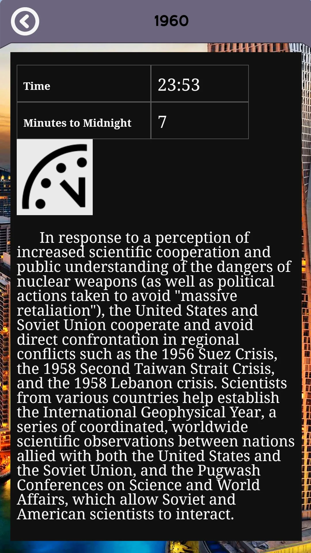 Doomsday Clock | Indus Appstore | Screenshot