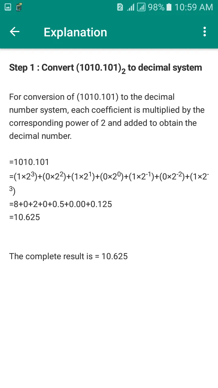 Number System: Learn & Convert | Indus Appstore | Screenshot