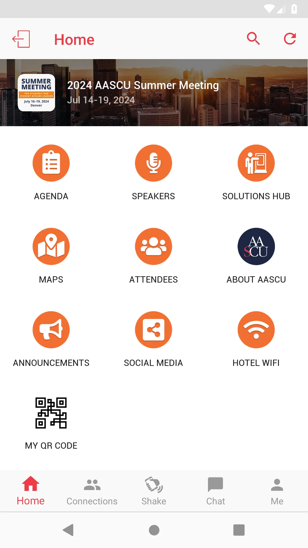 AASCU Conferences | Indus Appstore | Screenshot