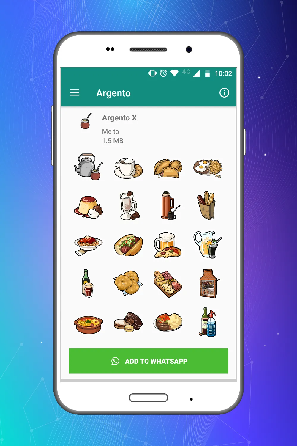 Argentina stickers for wpp | Indus Appstore | Screenshot