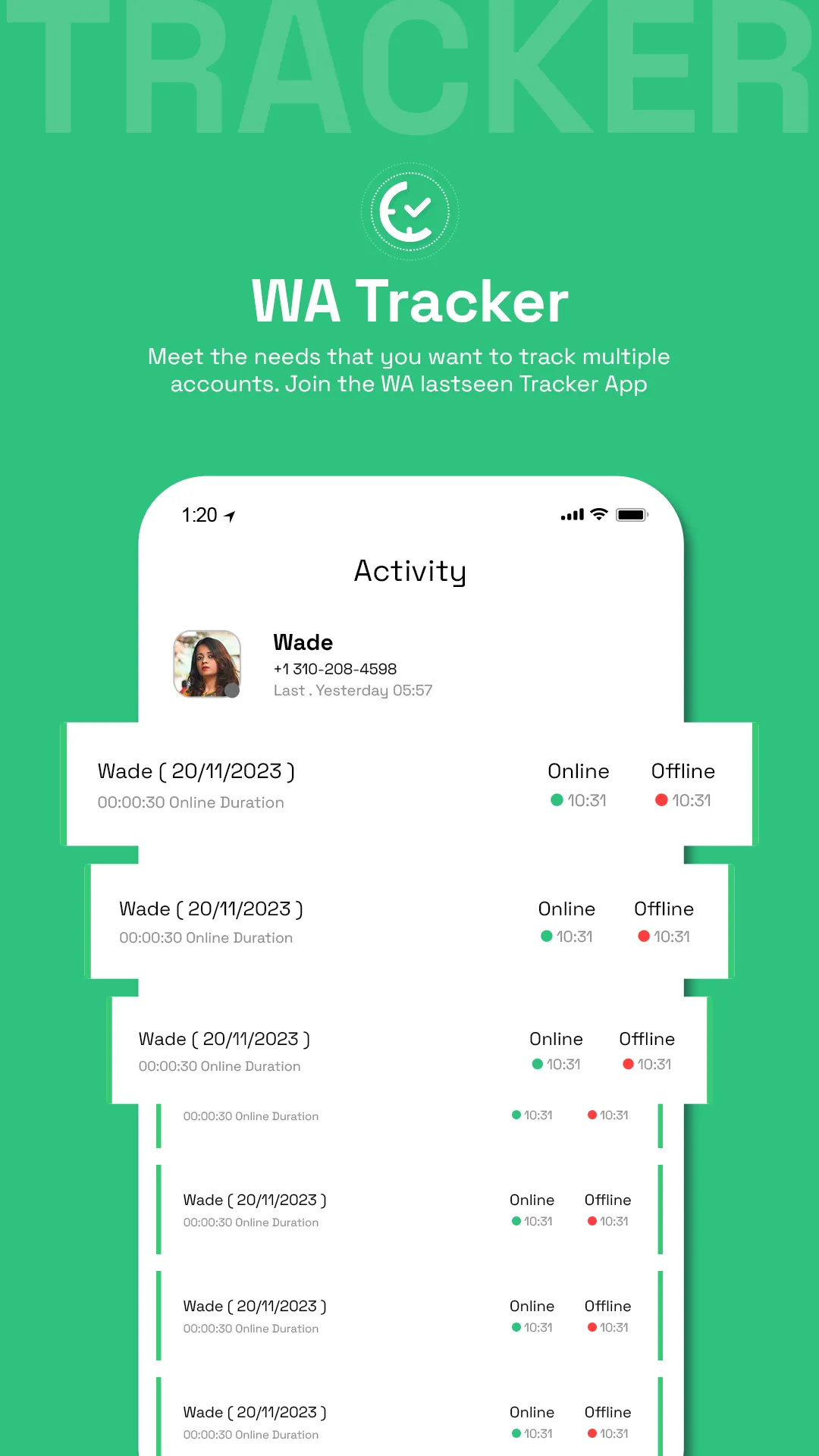 WATracker - WALastSeen Tracker | Indus Appstore | Screenshot