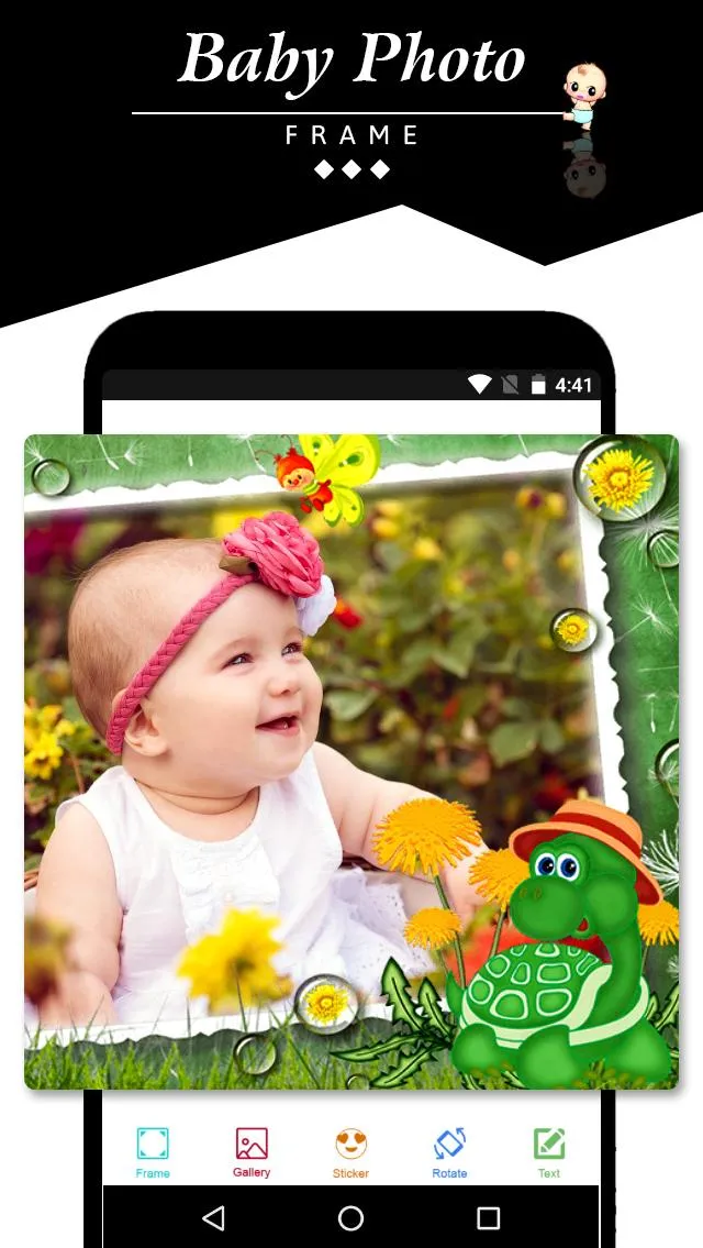 Baby Photo Frame | Indus Appstore | Screenshot