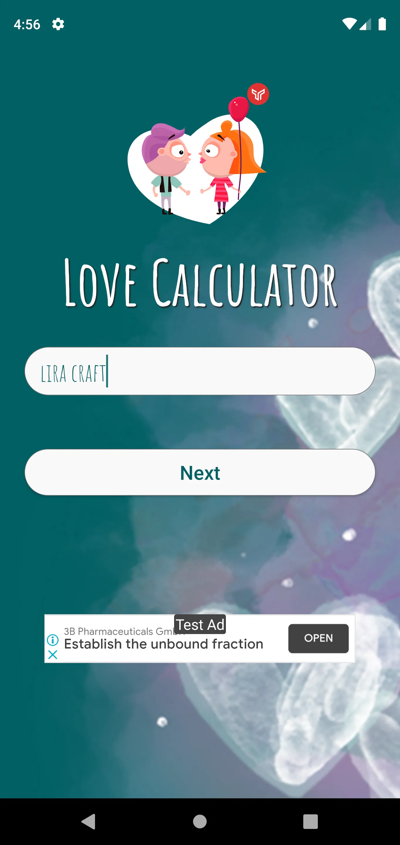 Love Calculator percentage | Indus Appstore | Screenshot