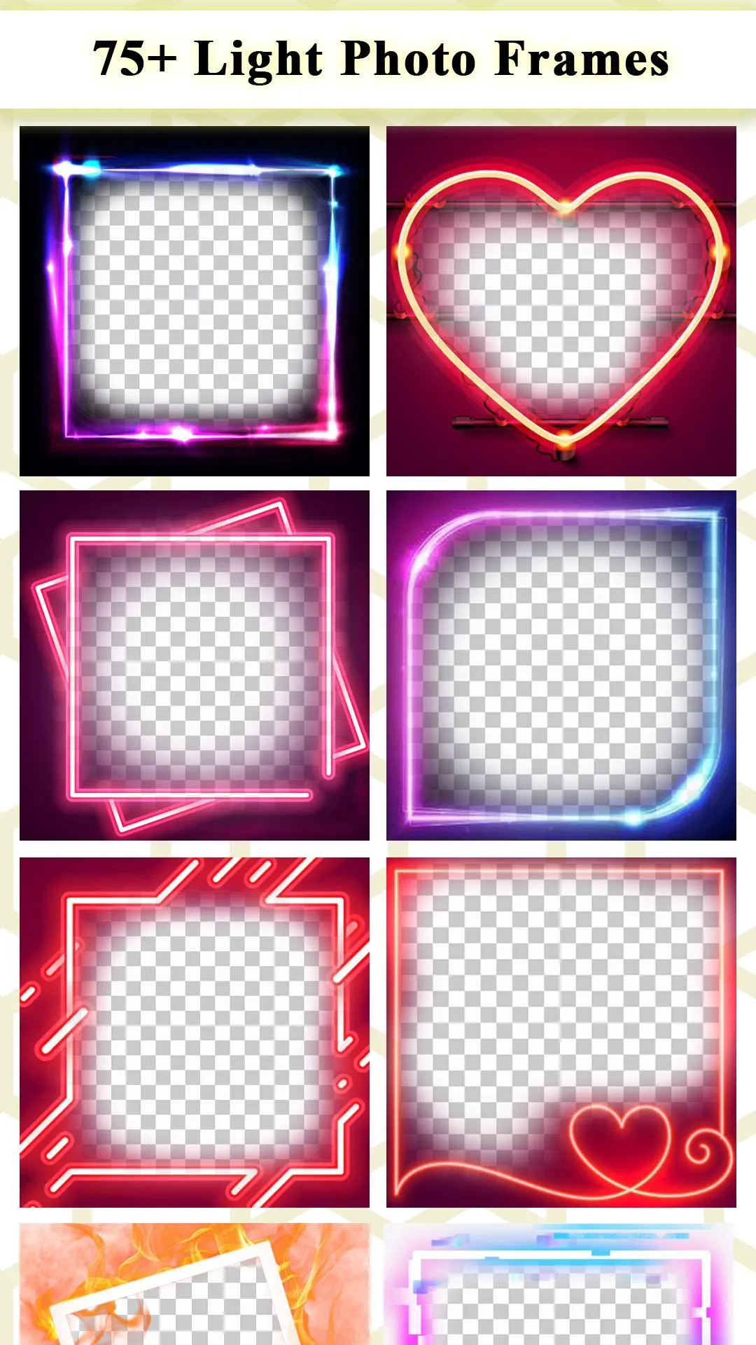 Light Photo Frame Editor | Indus Appstore | Screenshot