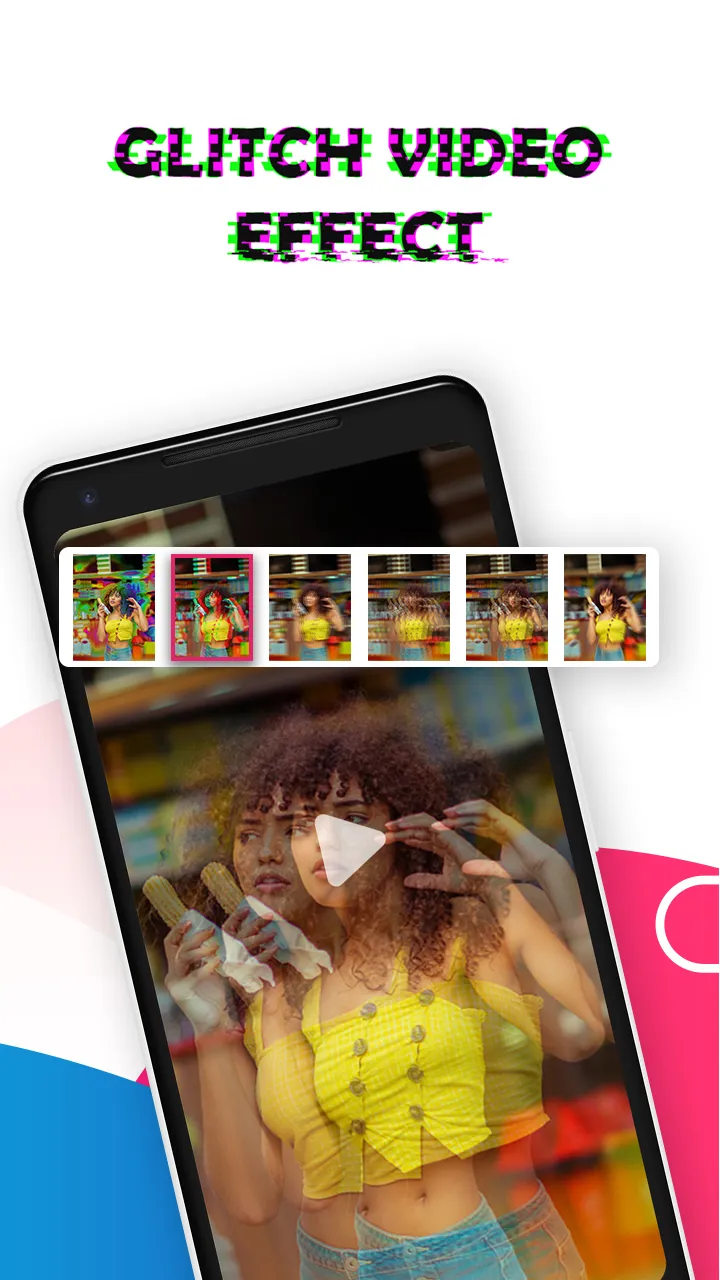 Glitch Video & Photo Effect -  | Indus Appstore | Screenshot