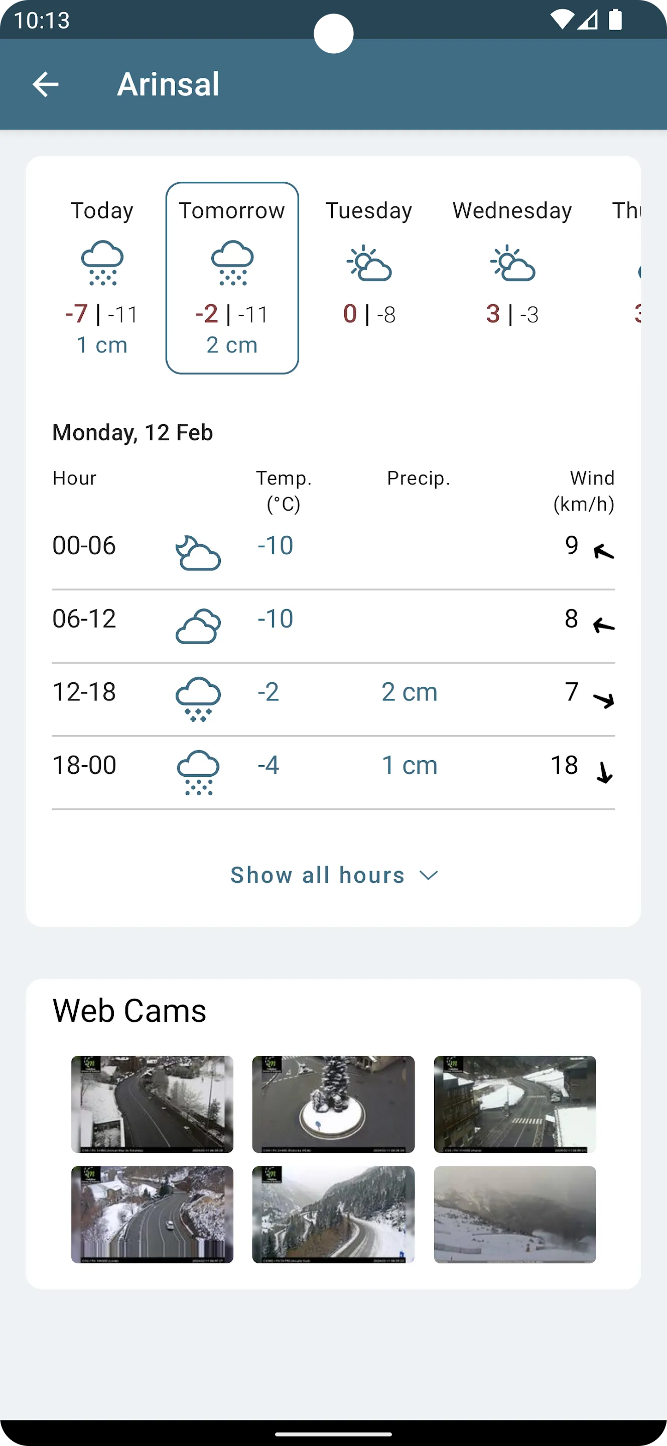 OutdoorX - weather conditions | Indus Appstore | Screenshot