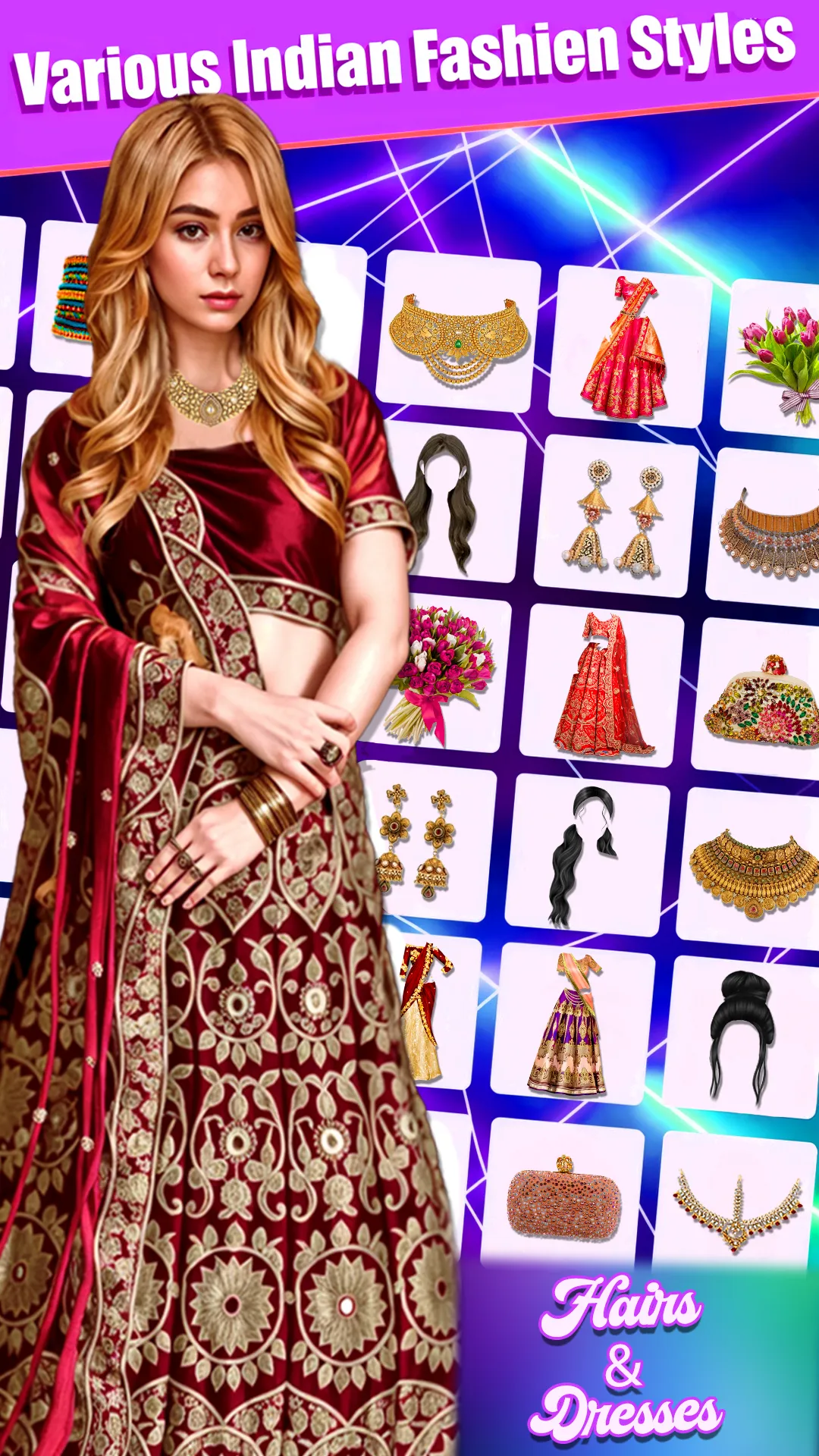 Indian Fashion Stylist Games | Indus Appstore | Screenshot