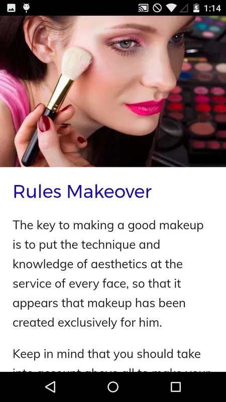 Professional Makeup Course | Indus Appstore | Screenshot