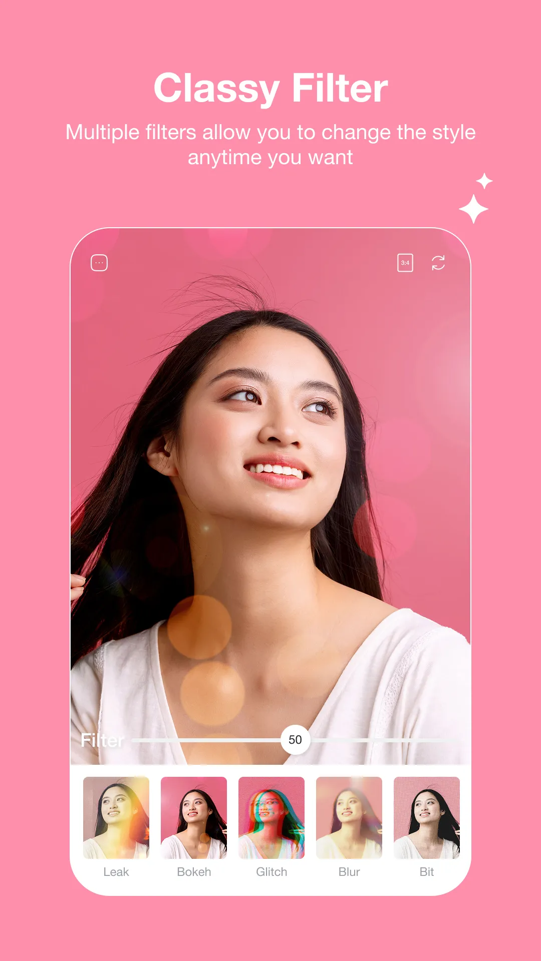 Sweet Beauty & Camera Sticker | Indus Appstore | Screenshot