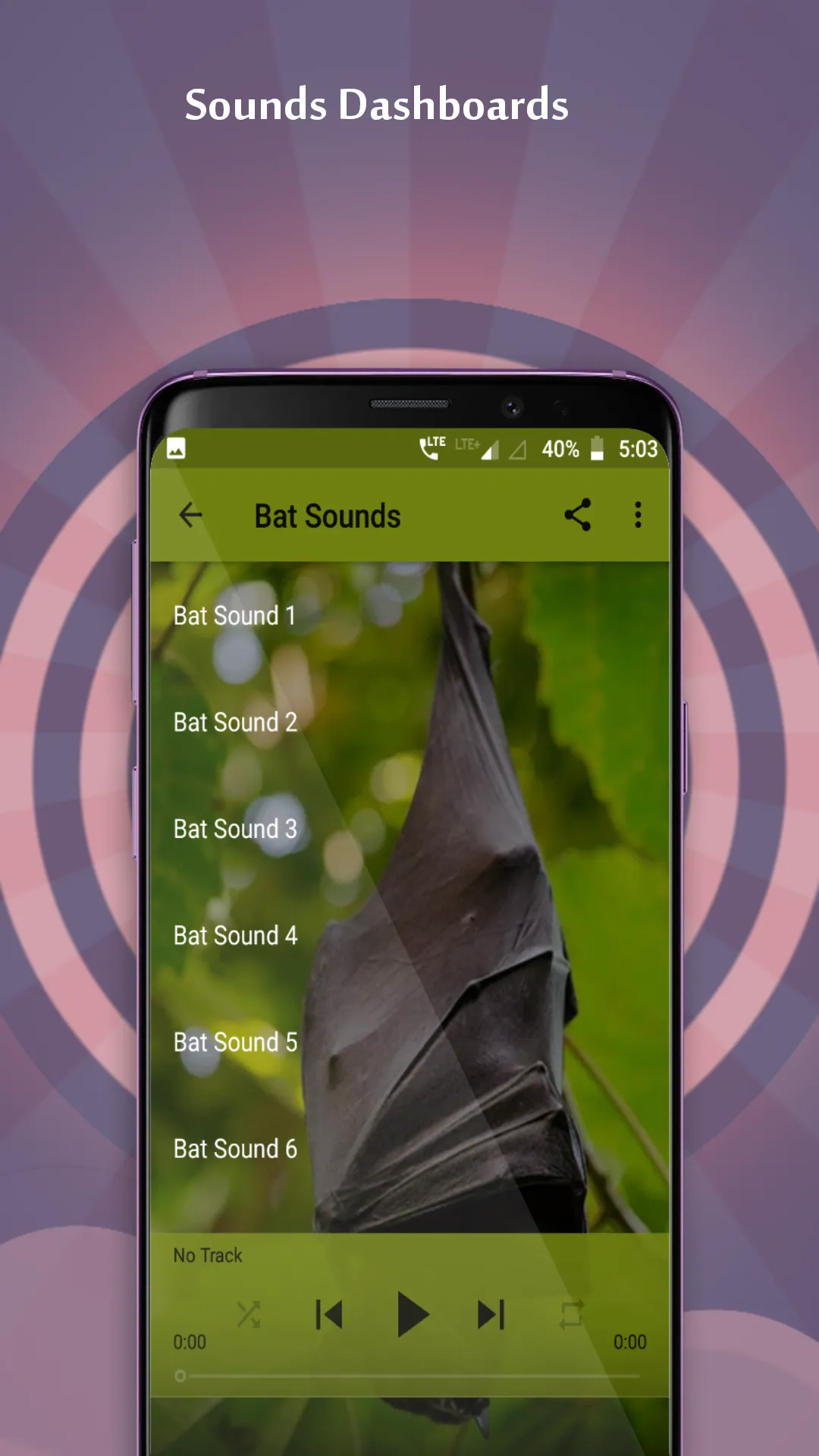 Bat Sounds | Indus Appstore | Screenshot