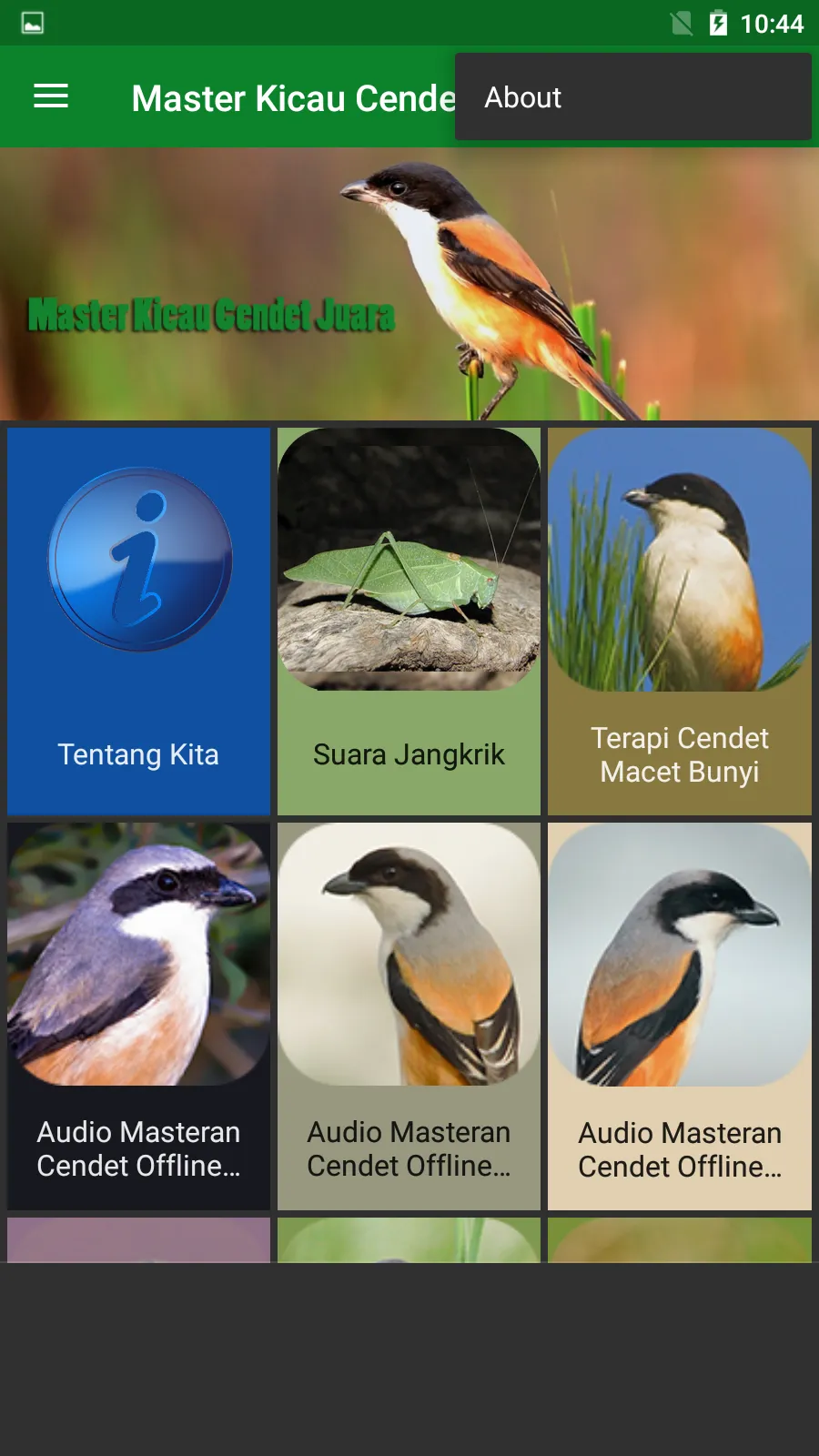 Master Kicau Cendet Juara | Indus Appstore | Screenshot