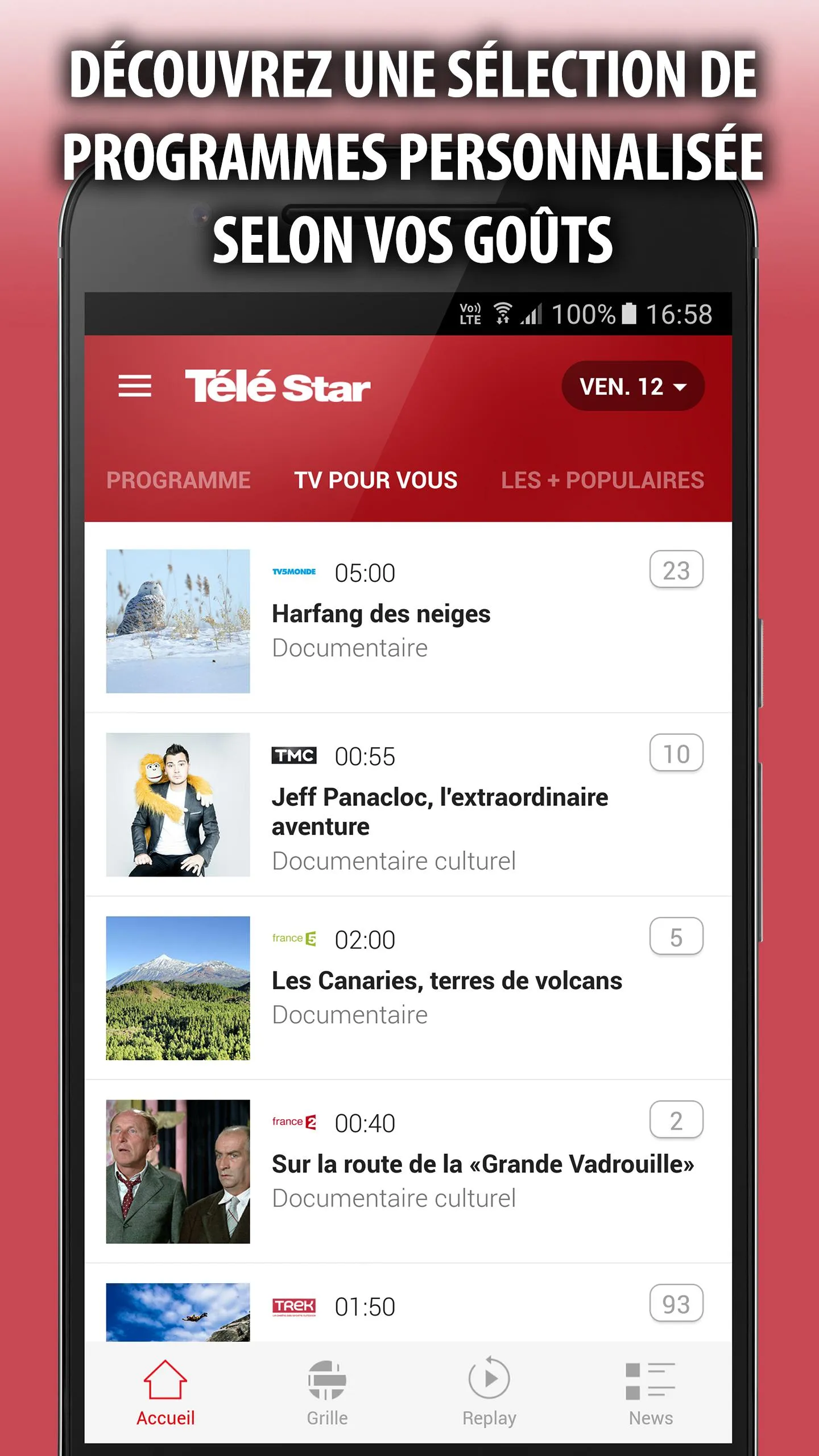 TéléStar programmes & actu TV | Indus Appstore | Screenshot