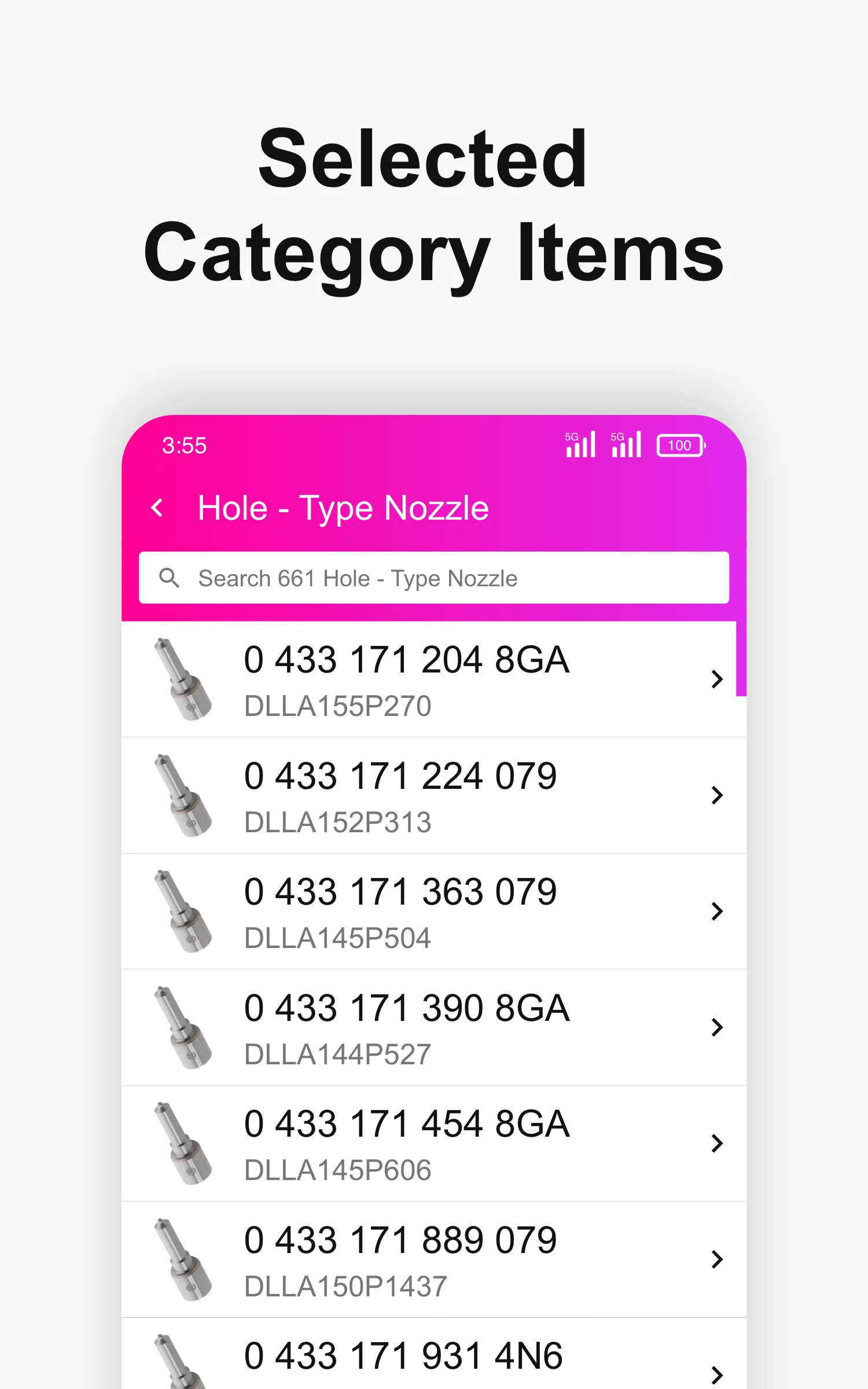 Fuel Injection Price List | Indus Appstore | Screenshot