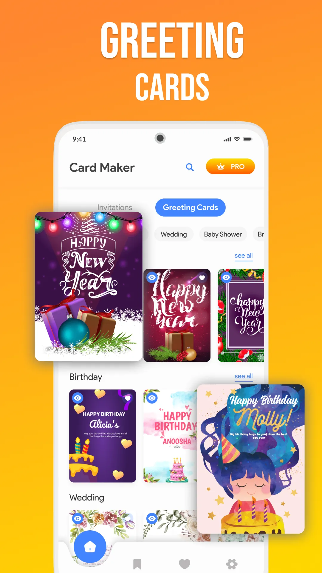 Invitation Maker - Card Design | Indus Appstore | Screenshot