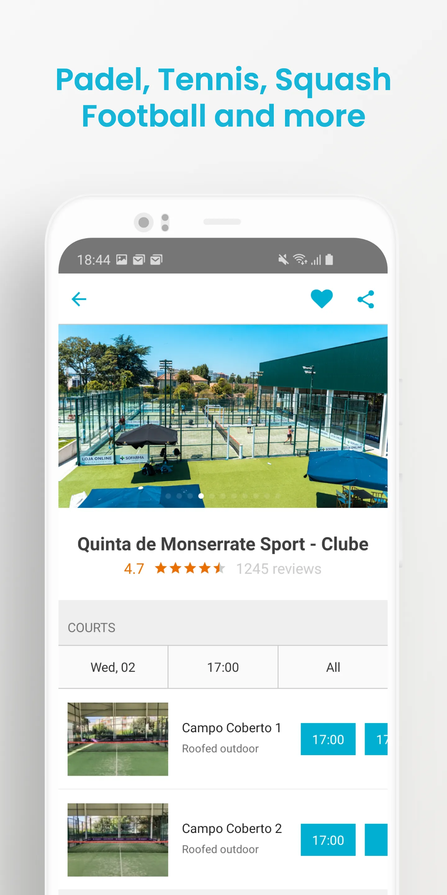 AirCourts - Find & book courts | Indus Appstore | Screenshot