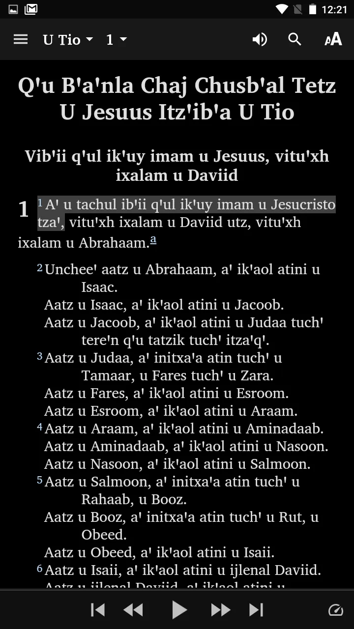 Ixil San Juan Cotzal Bible | Indus Appstore | Screenshot