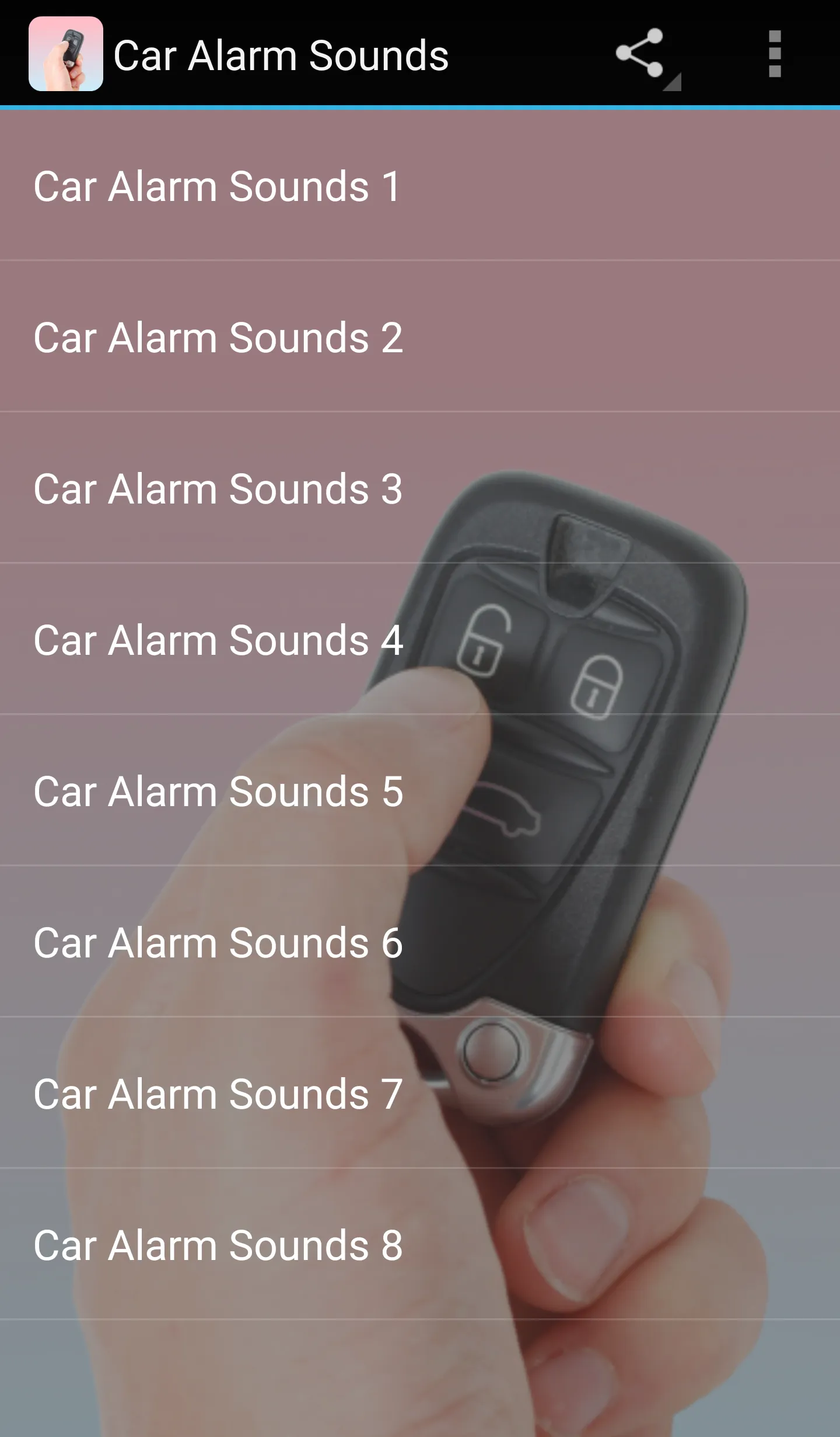 Prank Car Alarm Sounds | Indus Appstore | Screenshot