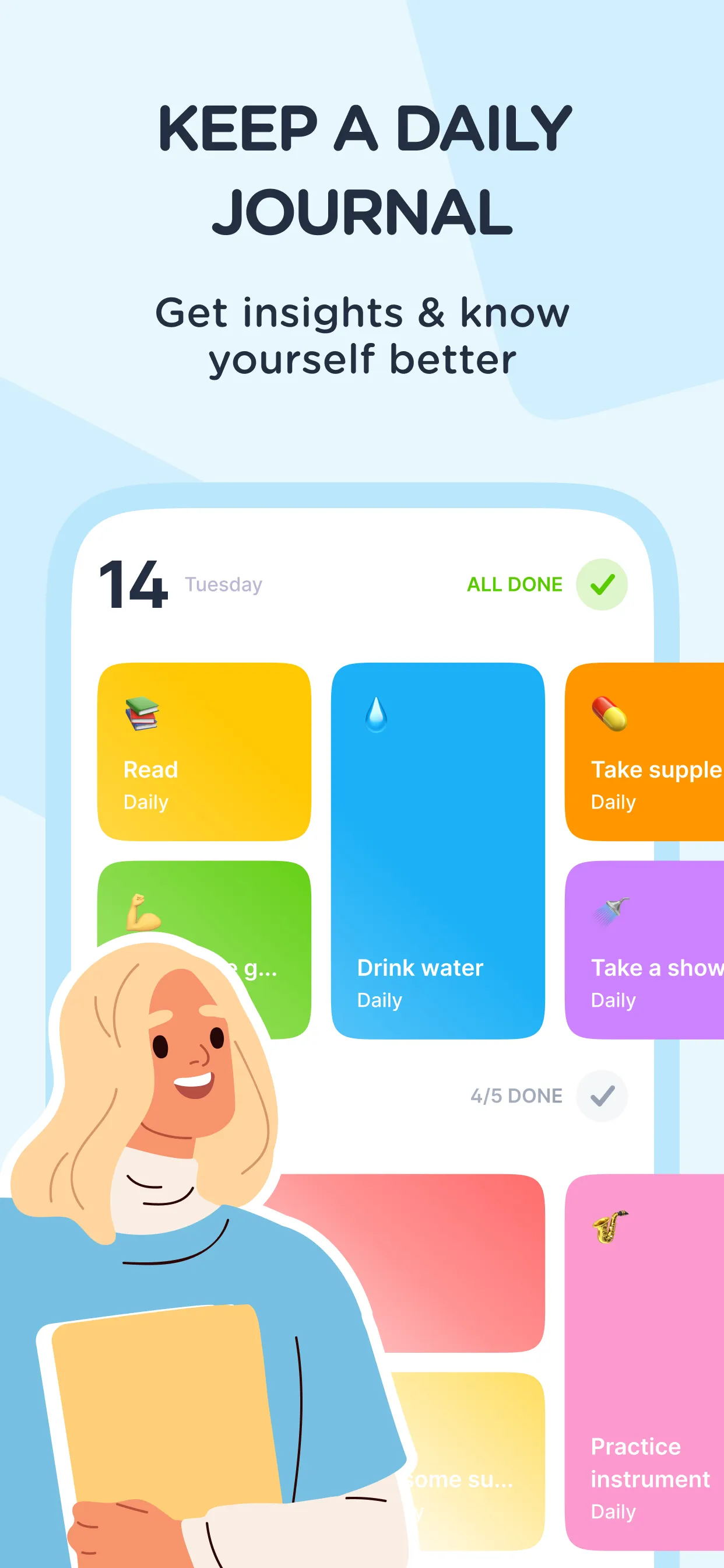 Dear Me: Daily Routine Tracker | Indus Appstore | Screenshot
