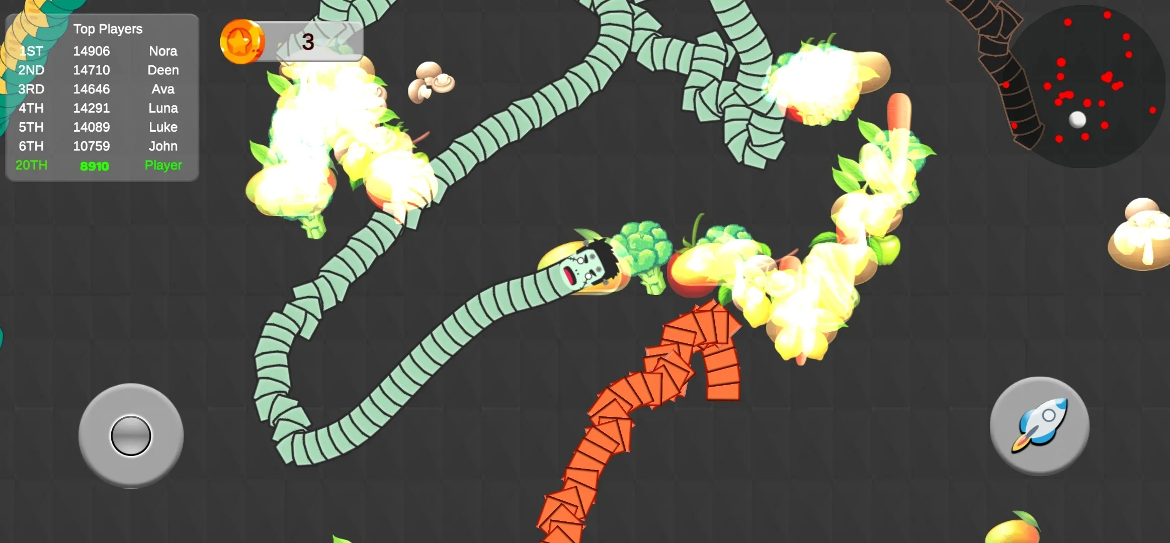 Snake Zone.io Hungry Slither | Indus Appstore | Screenshot