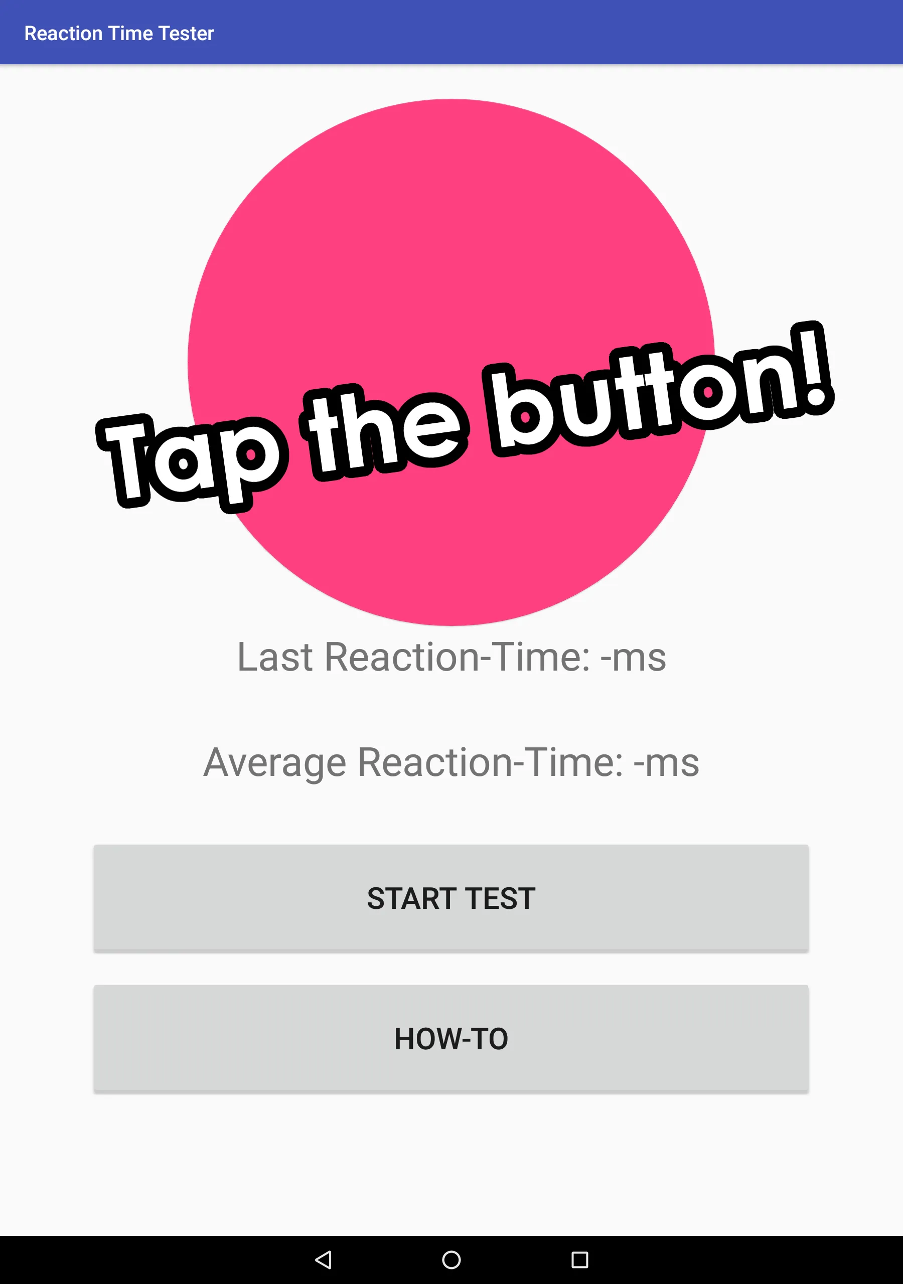 Reaction Test Pro | Indus Appstore | Screenshot