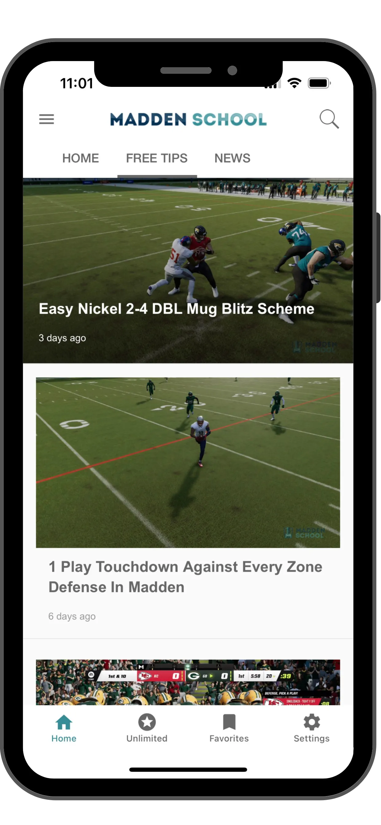 Madden School | Indus Appstore | Screenshot