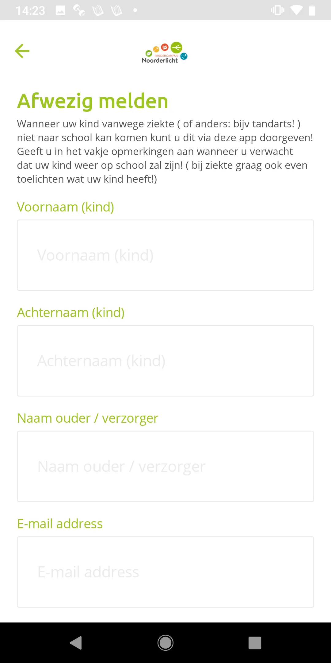 KinderCampus Noorderlicht | Indus Appstore | Screenshot