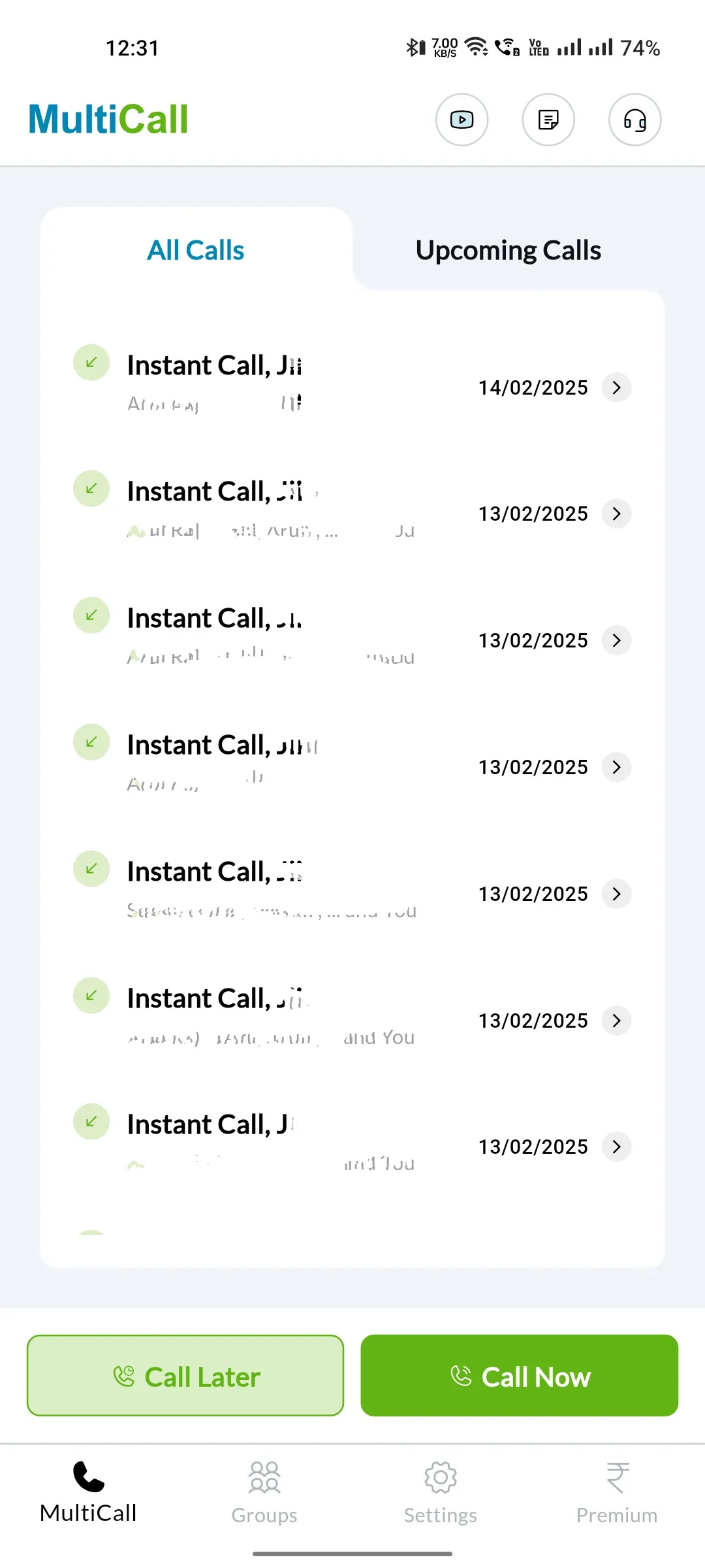 MultiCall – Group Calling App | Indus Appstore | Screenshot