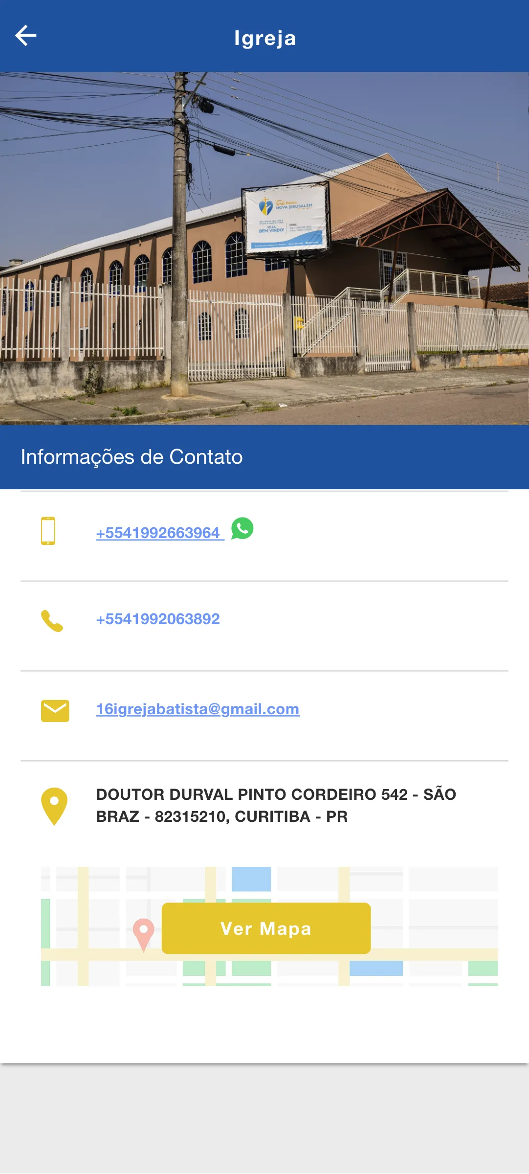 IBNJ - Curitiba | Indus Appstore | Screenshot