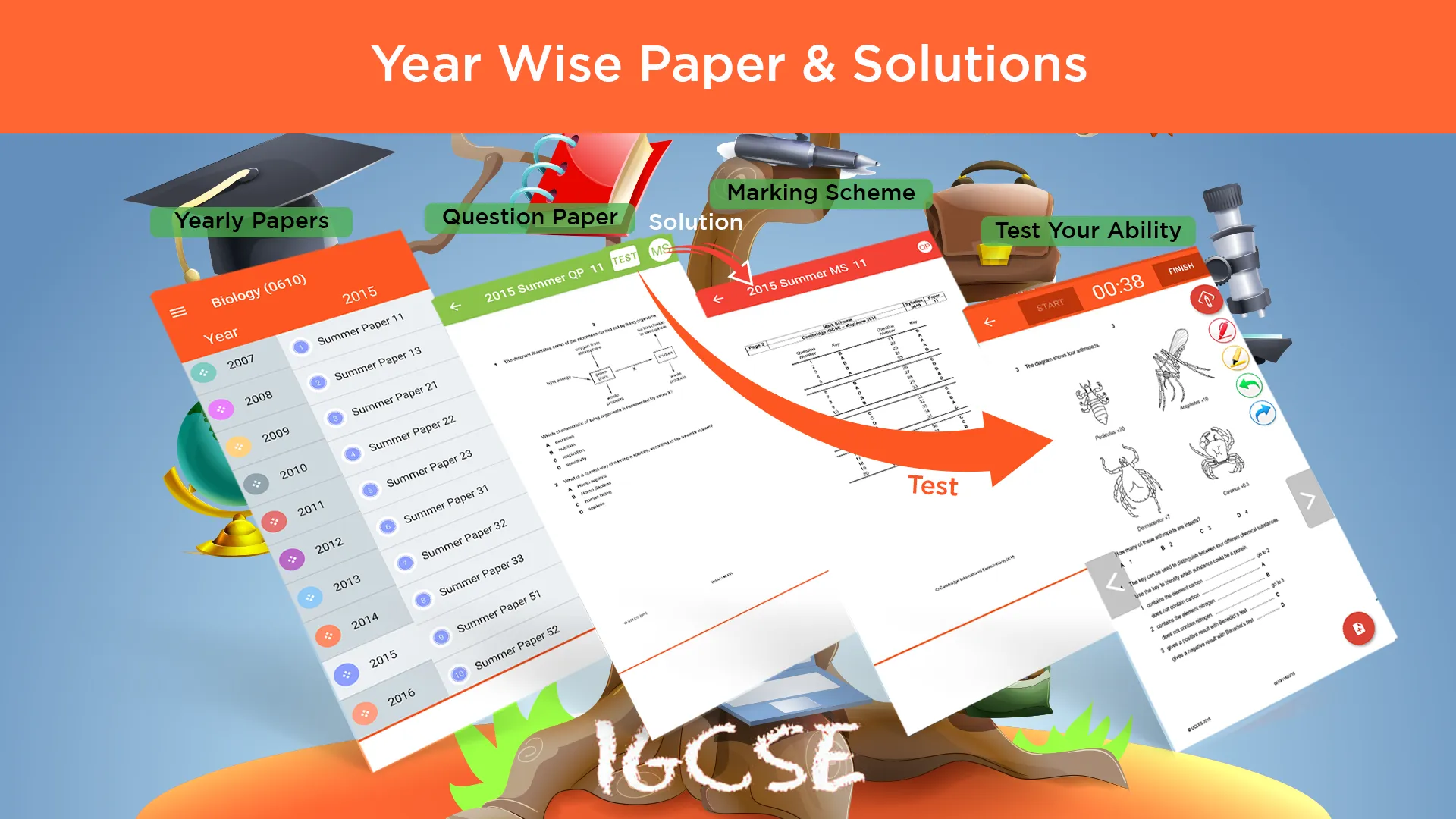 IGCSE Past Papers & TestPad | Indus Appstore | Screenshot