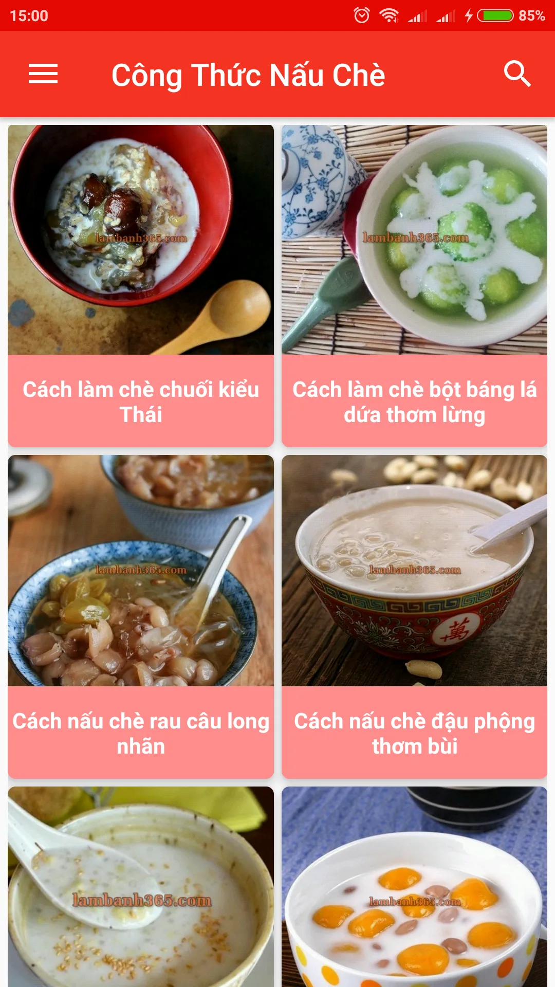 Công thức nấu chè thập cẩm | Indus Appstore | Screenshot