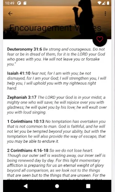 Good Bible Verses - Daily Best | Indus Appstore | Screenshot