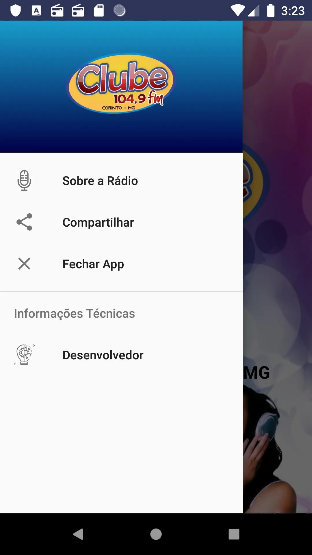 Clube FM Corinto MG | Indus Appstore | Screenshot