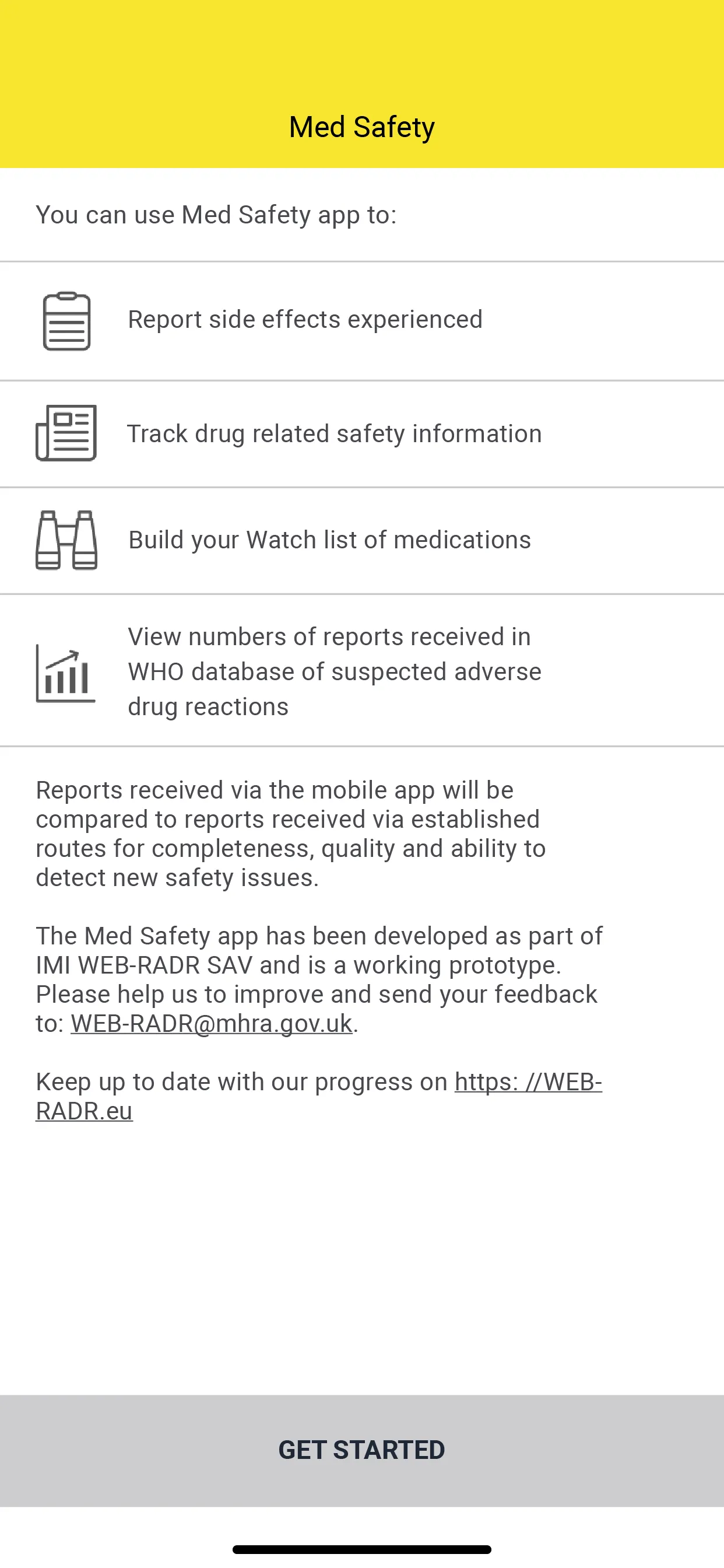 Med Safety | Indus Appstore | Screenshot