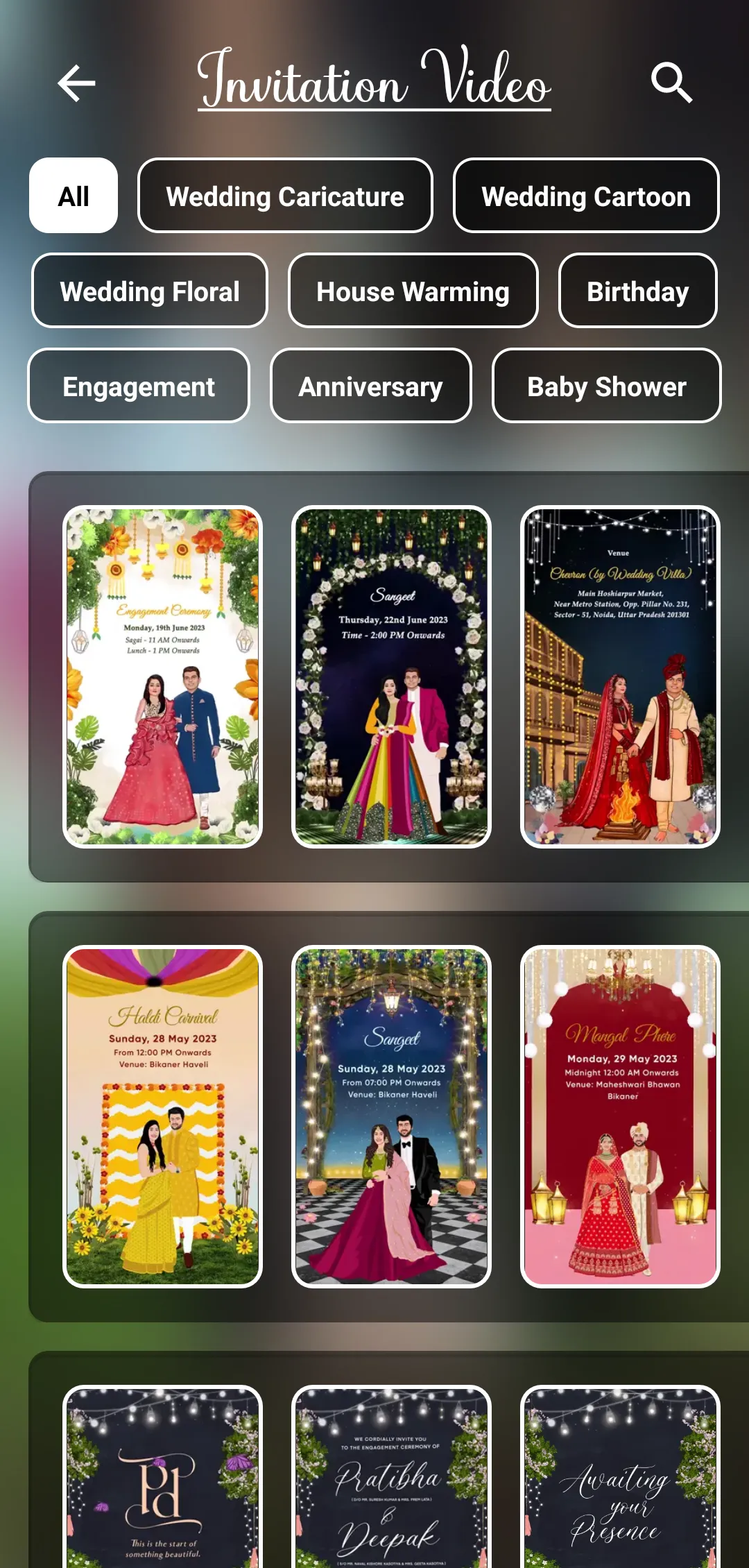 Wedding Invitation Video Maker | Indus Appstore | Screenshot