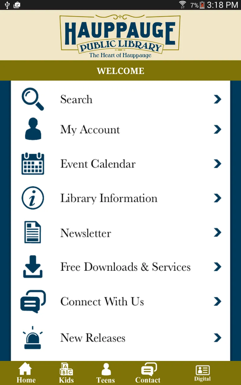 Hauppauge Public Library | Indus Appstore | Screenshot