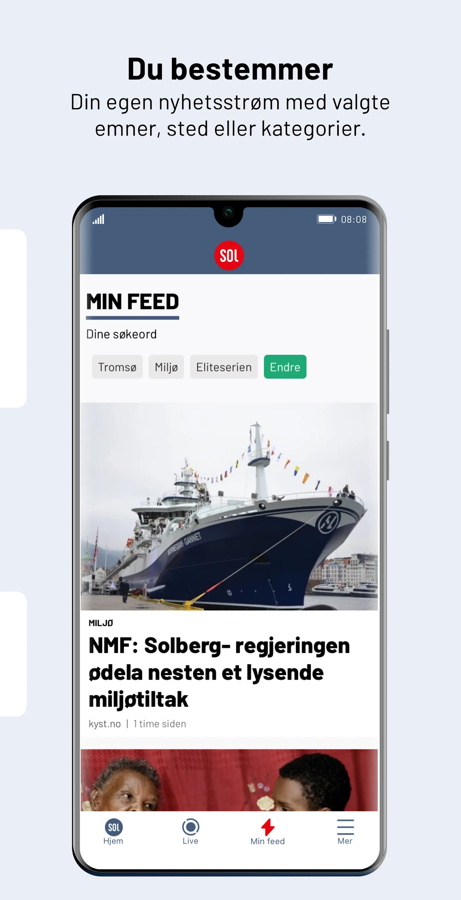 Sol.no - Nyheter | Indus Appstore | Screenshot