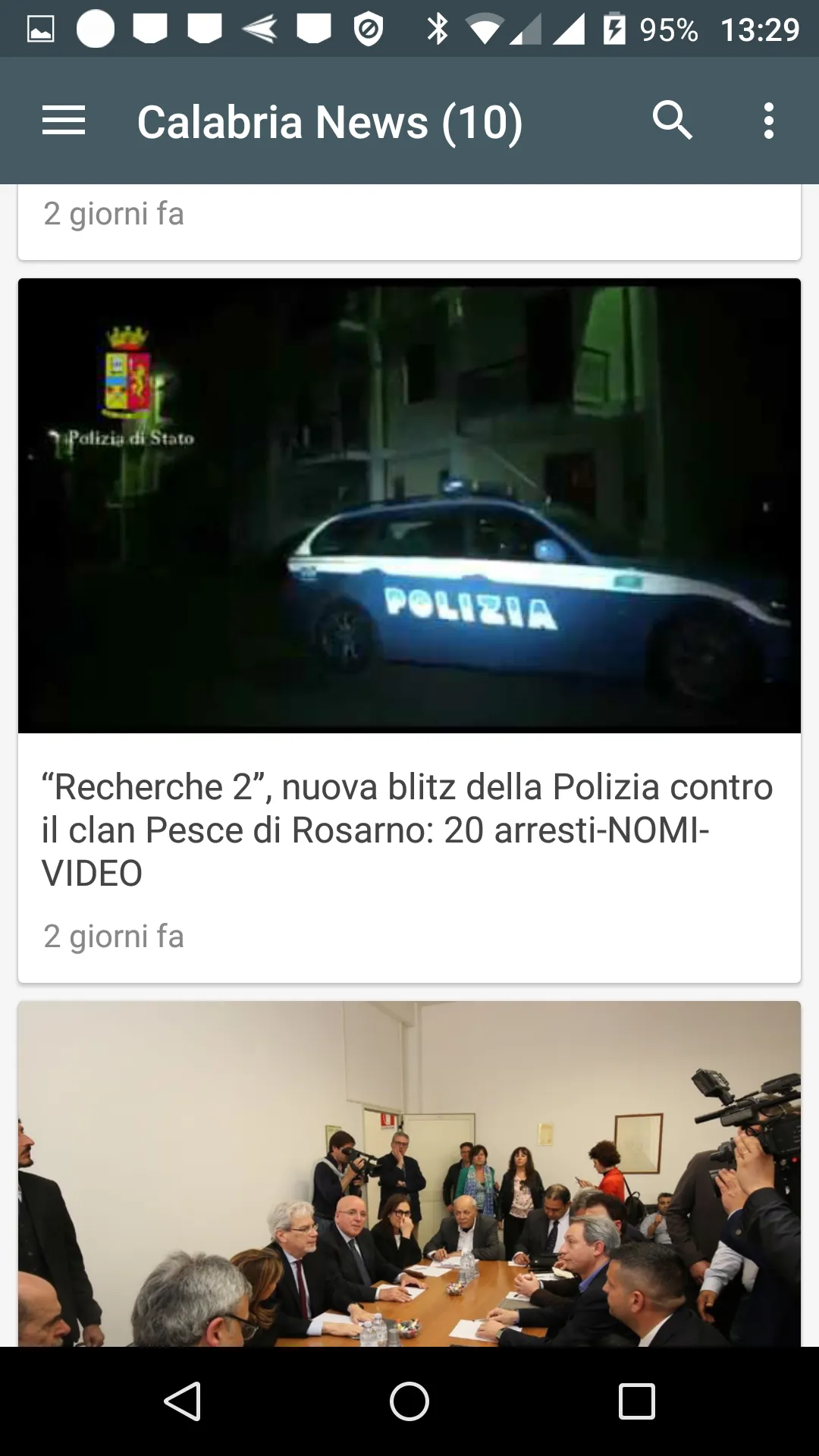 Calabria notizie locali | Indus Appstore | Screenshot