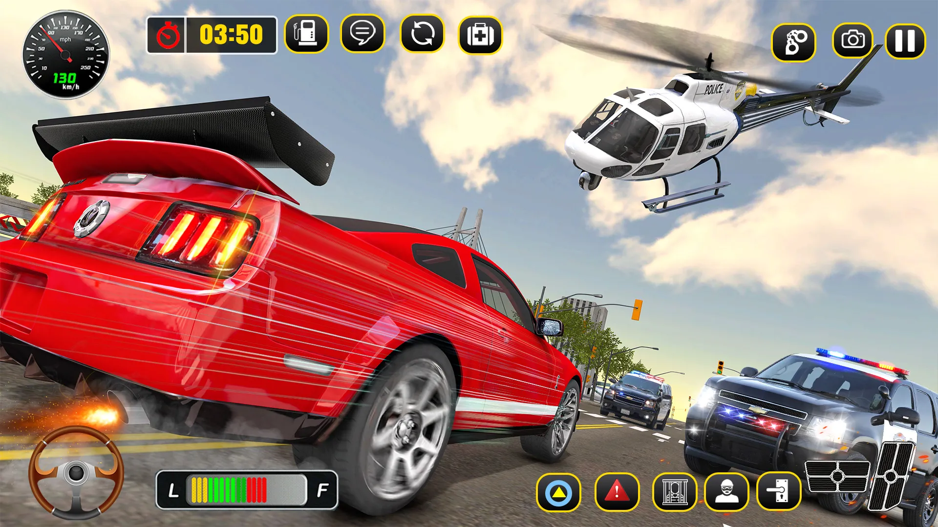 Police Helicopter: Thief Chase | Indus Appstore | Screenshot