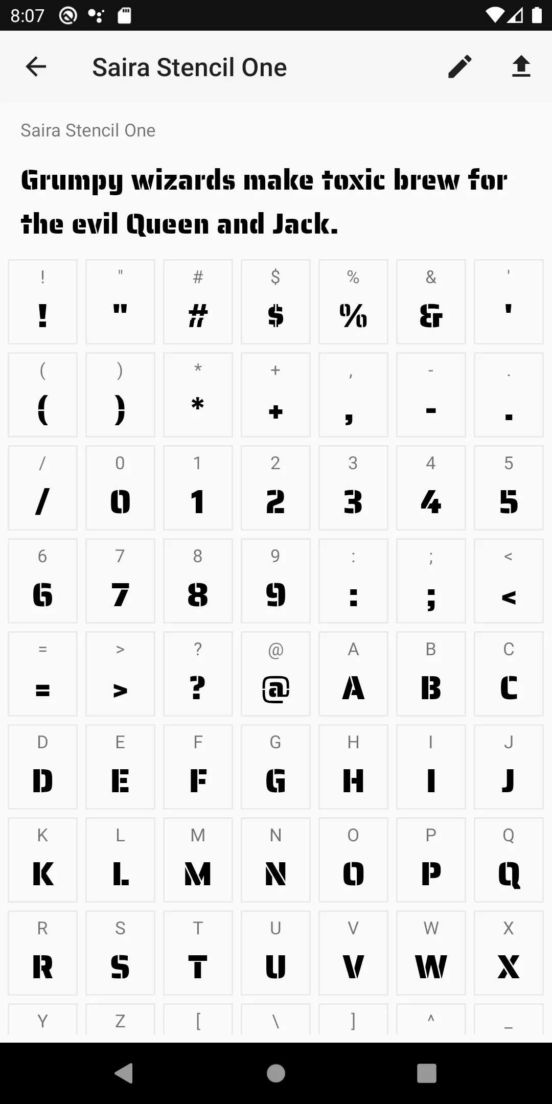 Fontasy - Google Fonts Browser | Indus Appstore | Screenshot