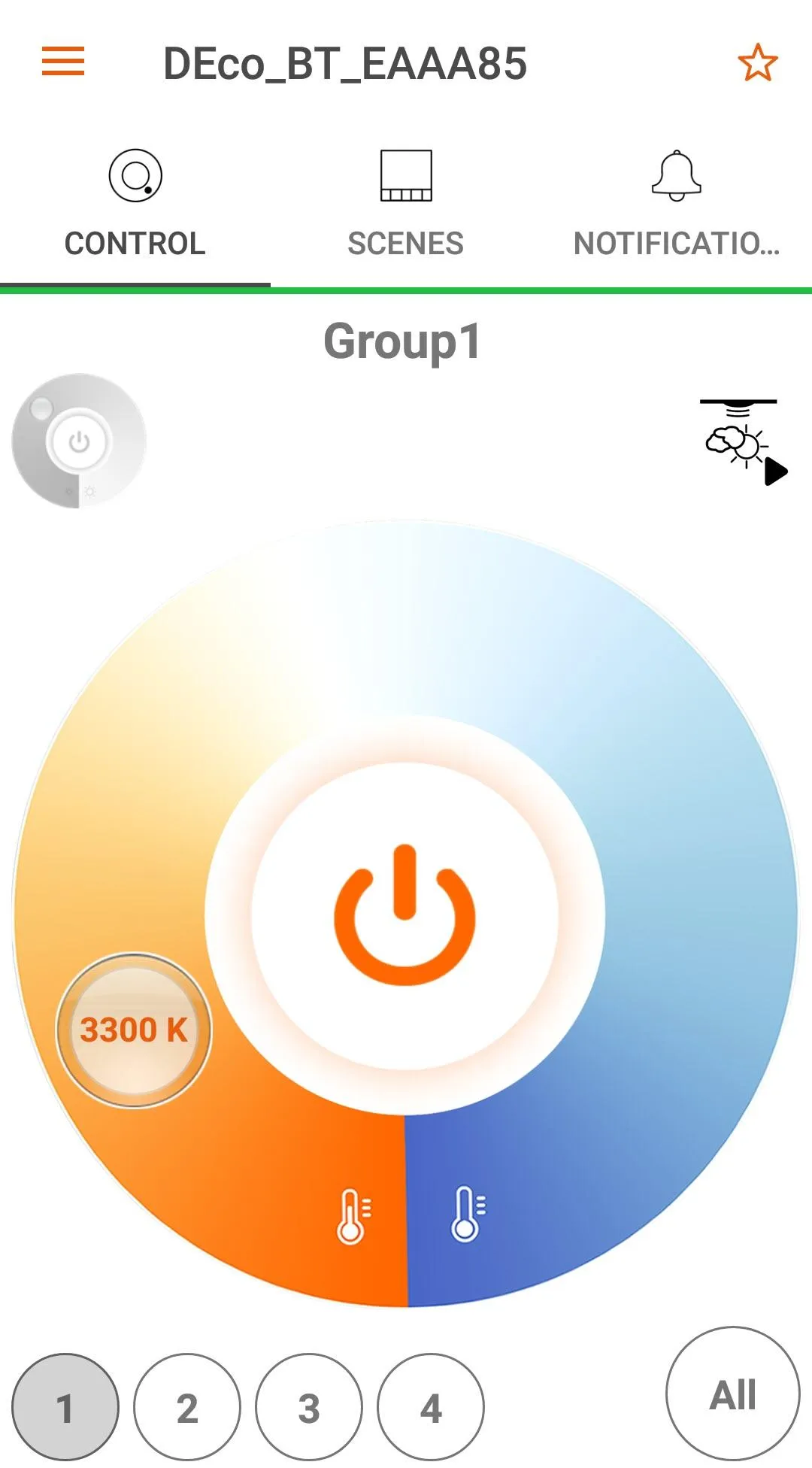 OSRAM BT Control | Indus Appstore | Screenshot