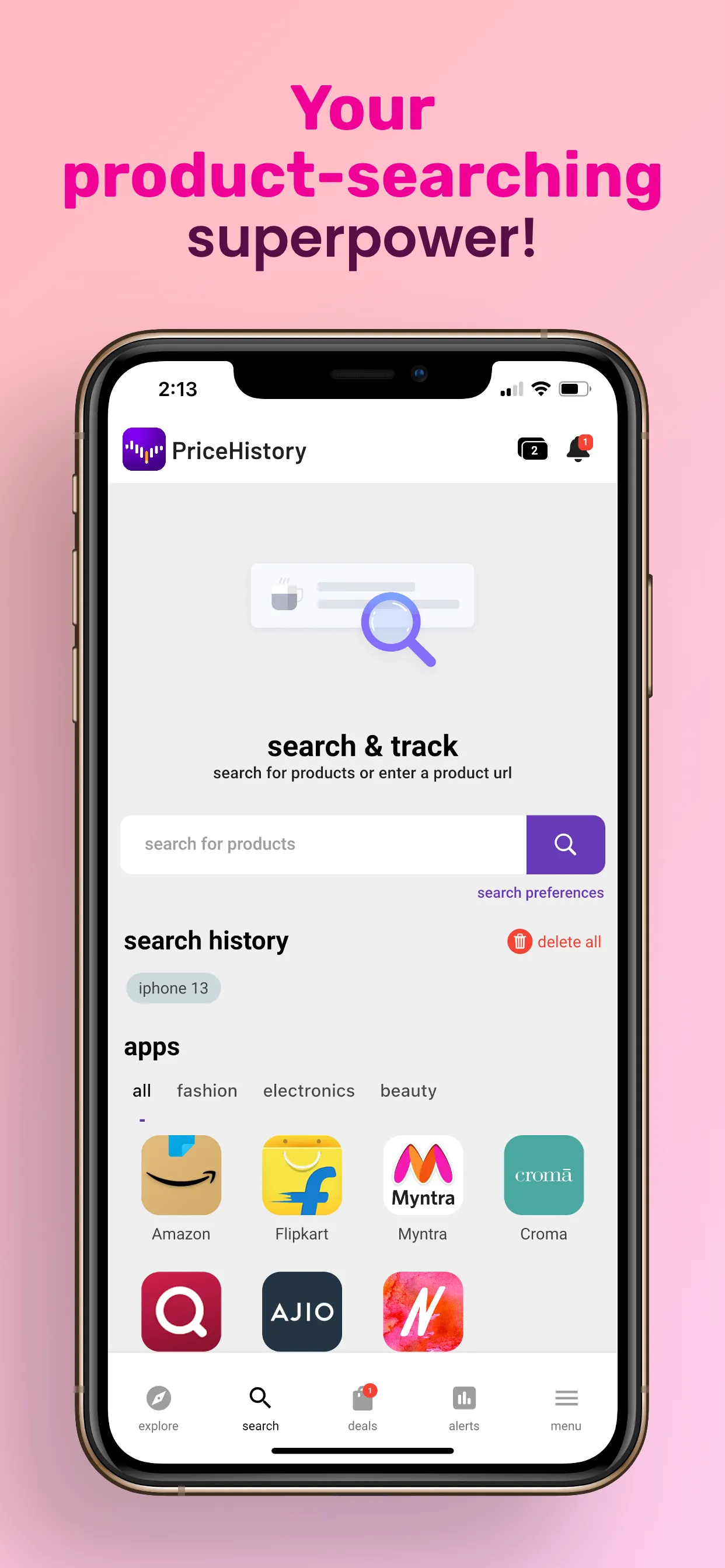 Price History: Track and save! | Indus Appstore | Screenshot