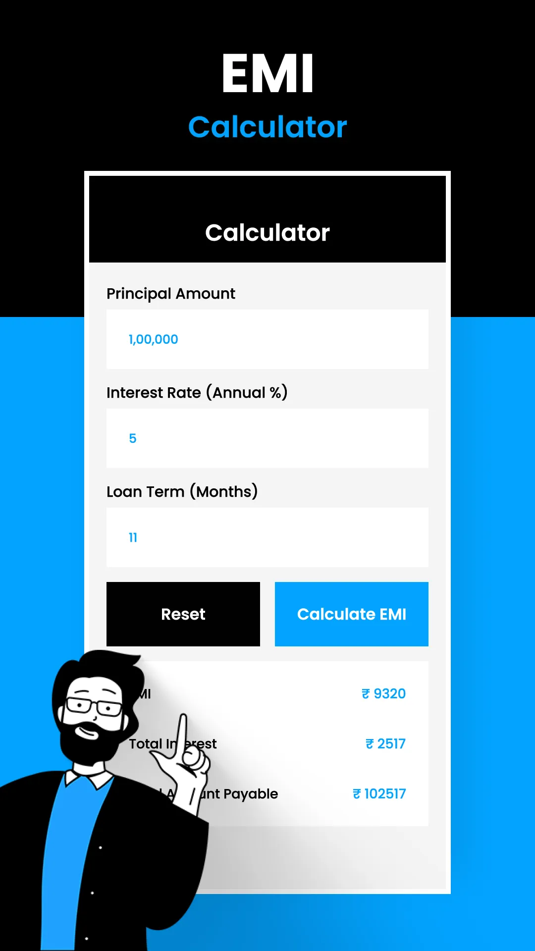 LoanView - EMI Loan Calculator | Indus Appstore | Screenshot